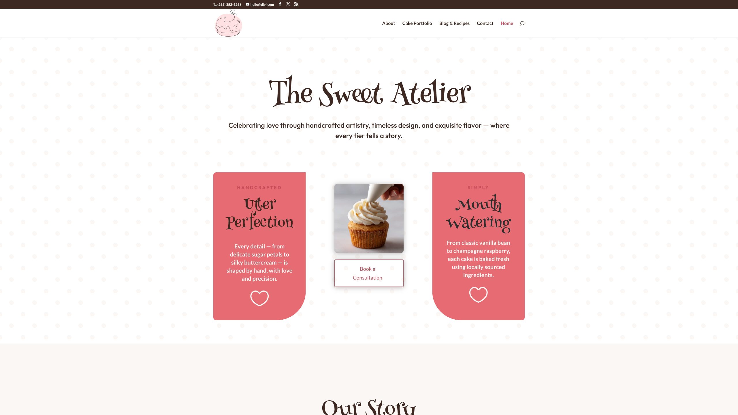 Homepage van SoftStartAI, een educatieve website over ChatGPT en AI voor vrouwen 40+, gebouwd in WordPress met Divi.